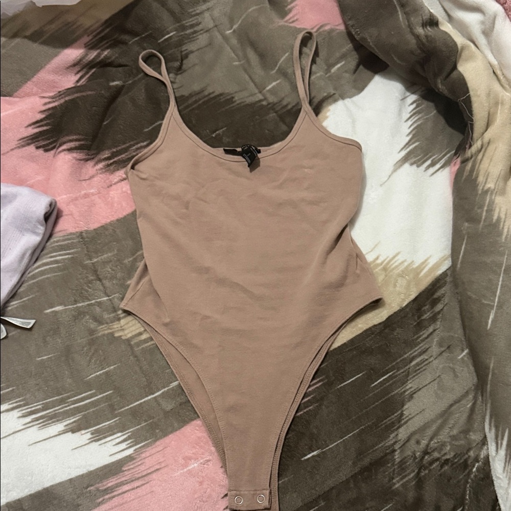 Forever 21 Tan Bodysuit